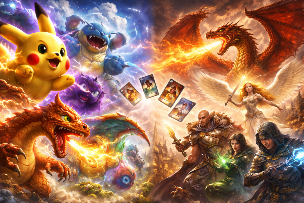 Pokémon против Magic: The Gathering — кто настоящий король китайских коллекционных карт?
